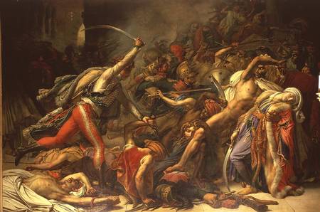 The Revolt at Cairo, 21st October 1798 a Anne-Louis Girodet de Roucy-Trioson