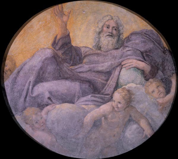 The everlasting Father a Annibale Carracci
