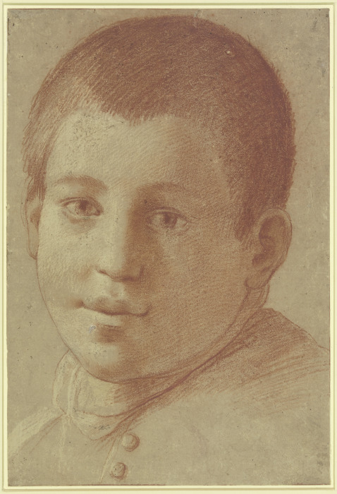 Portrait of a boy a Annibale Carracci