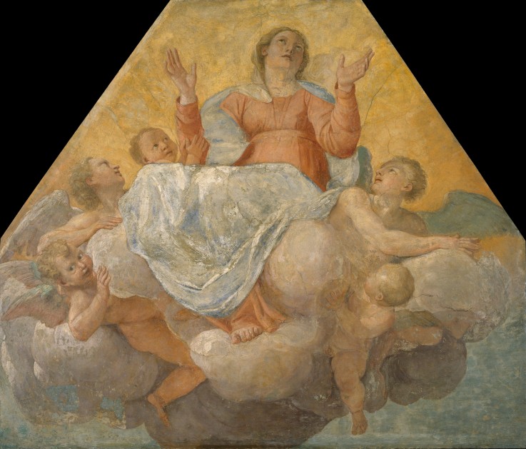The Assumption of the Virgin a Annibale Carracci
