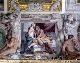 The 'Galleria di Carracci' (Carracci Hall) detail of Jupiter and Juno