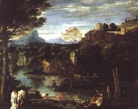 Landscape with Bathers