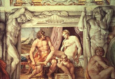 Venus and Anchises a Annibale Carracci