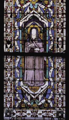 Assisi, Glasfenster, Heilige Klara a Anonimo, Haarlem