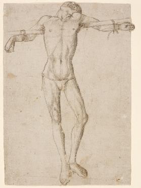A Robber, study for a Crucifixion