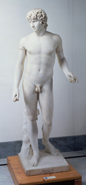 Male nudepossibly Antinous a Anonimo