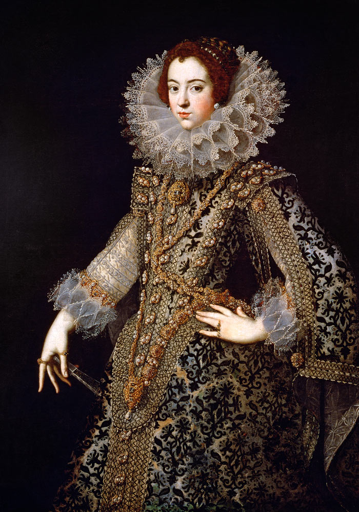 Portrait of Isabel of Bourbon a Anonimo