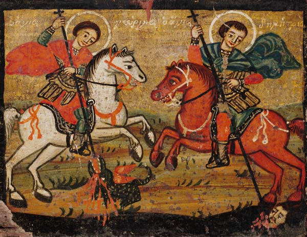 St.George and St.DemetriosGreek (provincial) a Anonimo