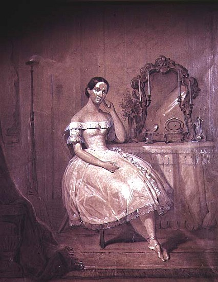 Ballerina in 19th Century Ballet a Anonimo