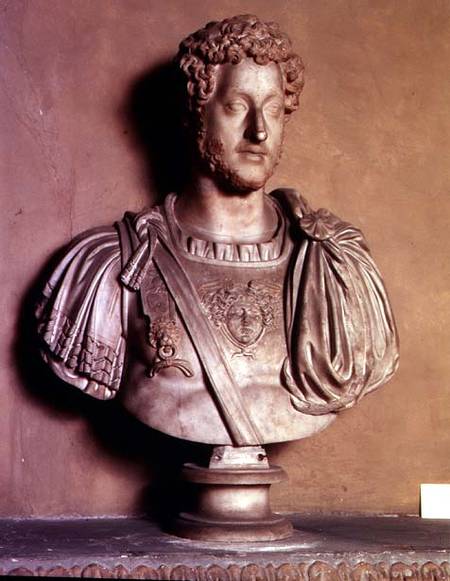 Bust of Lucius Aurelius CommodusRoman a Anonimo