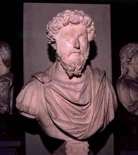 Bust of Marcus Aurelius (AD 121-180) a Anonimo
