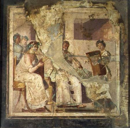 A Concert, from Herculaneum a Anonimo