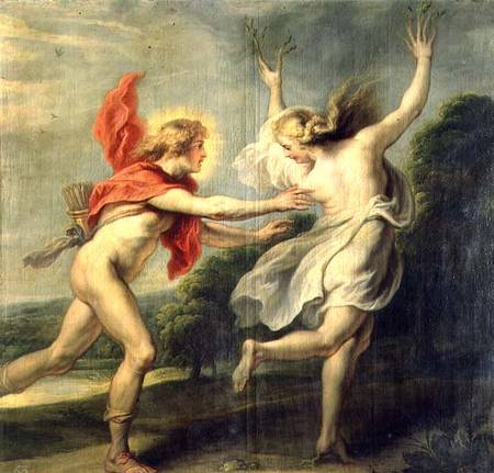 Daphne and Apollo a Anonimo