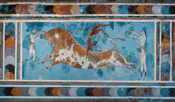 The Toreador Fresco, Knossos Palace,Crete a Anonimo