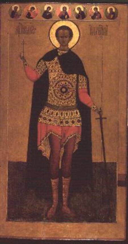 Demetriov of Thessaloniki from the Trinity-Sergiev Monastery a Anonimo