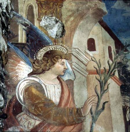 Detail of the Annunciation a Anonimo