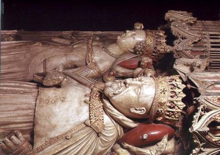 Effigy of Henry IV (1367-1413) on his Tomb in Canterbury Cathedral a Anonimo