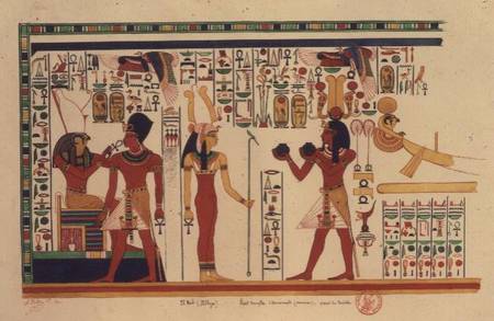 Copy of Egyptian Fresco a Anonimo