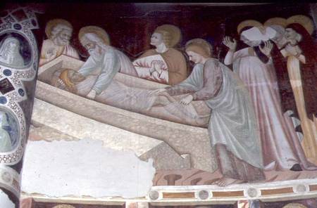 The Entombment of Christ a Anonimo