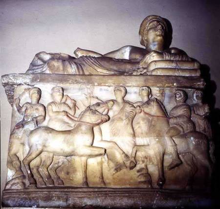Etruscan Cinerary Urn a Anonimo