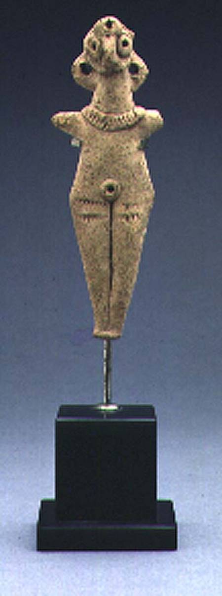Female fertility figure, from the Orontes Valley a Anonimo