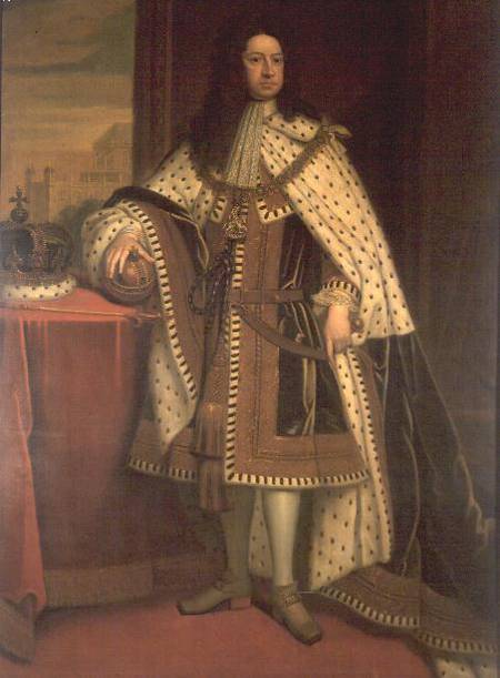 George I (1714-27) a Anonimo