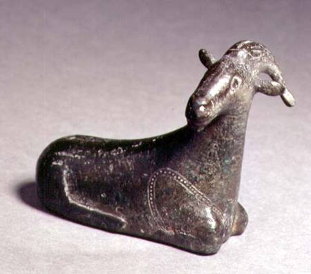 Hollow-cast figure of a goat, Eastern Greek,Archaic Period a Anonimo