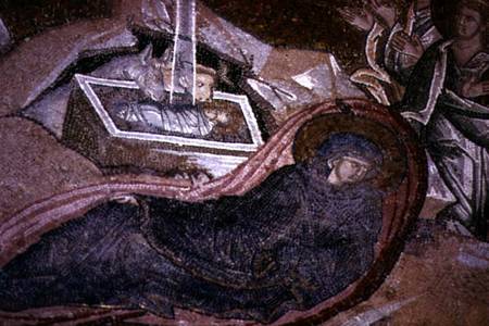 The Nativity, from the Chora Monastery,Byzantine a Anonimo