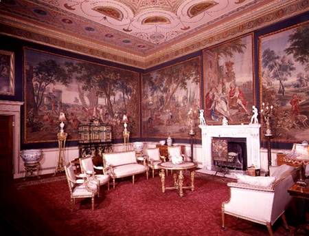 Nostell Priory, the drawing room a Anonimo