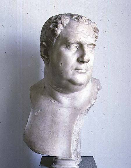 Portrait bust of VitelliusRoman a Anonimo