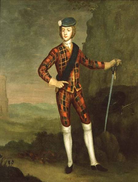 Prince Charles Edward Stuart a Anonimo