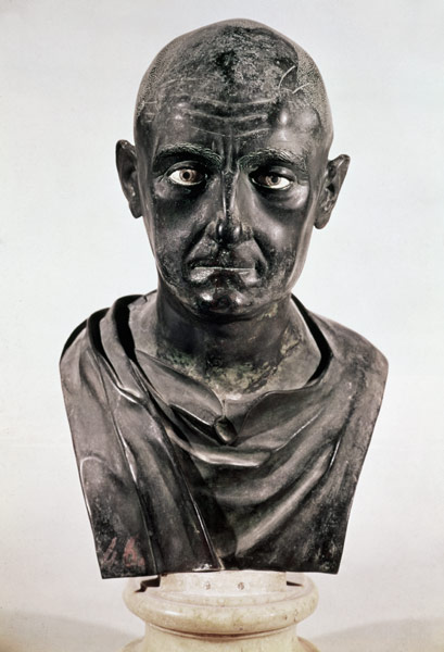 Bust of the Roman general Publius Cornelius Scipio 'Africanus' (237-183 BC) a Anonimo