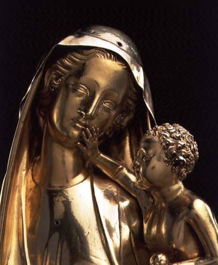 Reliquary of the Virgin of Jeanne d'Evreux a Anonimo