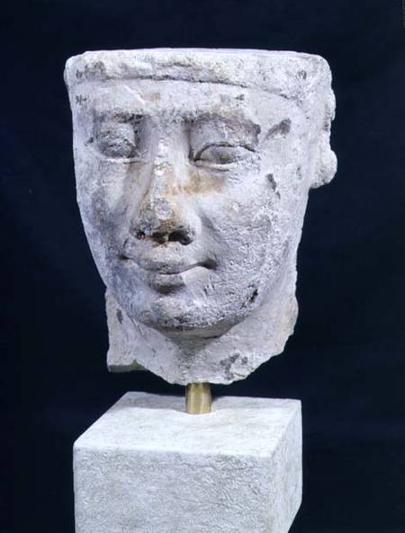 Sculptor's model or votive headEgyptian Ptolemaic period a Anonimo