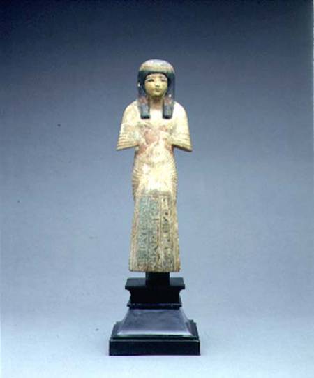 Shabti figure of Djehutyemheb late 18th-19th Dynasty, New Kingdom a Anonimo