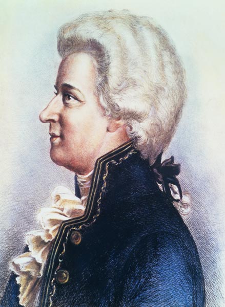 Portrait of Mozart a Anonimo