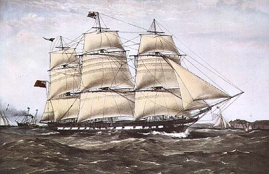 The Clipper Ship ''Anglesey'' a Anonimo
