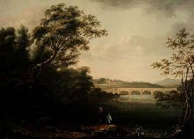 English Landscape with Fishermen