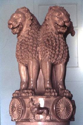 Lion capital from the Ashoka pillarfrom Sarnath
