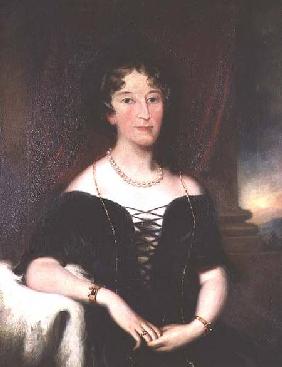 Portrait of Elizabeth, (1766-1850), wife of John Macarthur, co-founder of the Australian Wool Indust