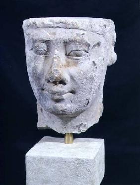 Sculptor's model or votive headEgyptian Ptolemaic period