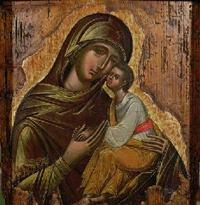 Virgin of TendernessGreek icon from Crete
