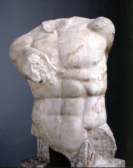 Torso of an athlete Greek a Anonimo