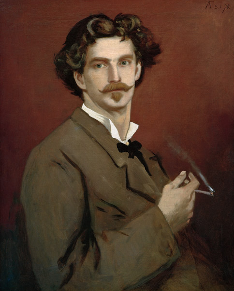 Self-portrait a Anselm Feuerbach