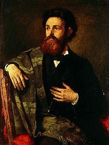 Portrait of the Julius Allgeyer a Anselm Feuerbach