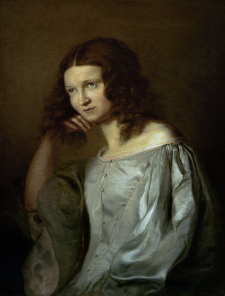 Portrait of his Sister a Anselm Feuerbach