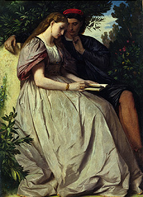 Paolo and Francesca. a Anselm Feuerbach