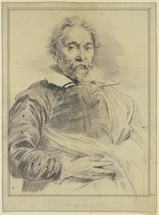 Bildnis des Wilhelm de Vos a Anthonis van Dyck