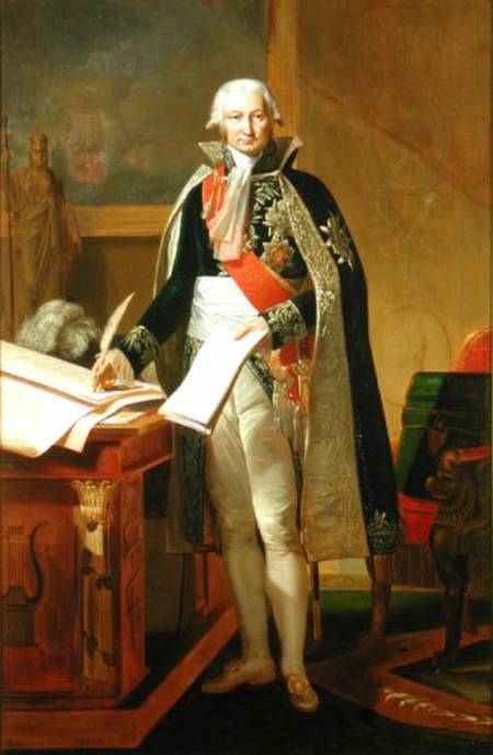 Jean-Baptiste de Nompere de Champagny (1756-1834) Duke of Cadore a Antoine Ansiaux