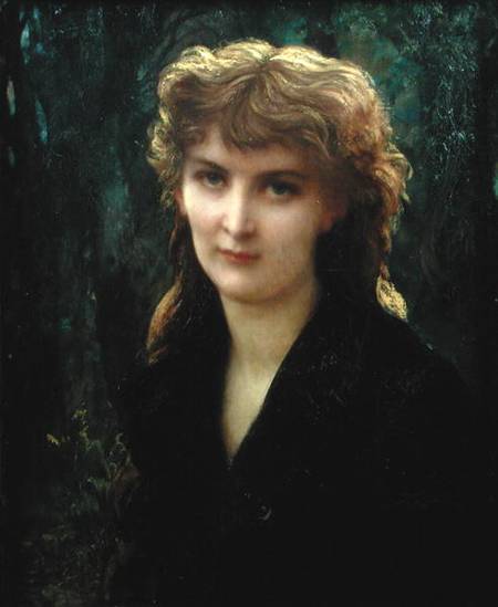 Baronness Eleonore d'Uckermann (1853-1936) a Antoine Auguste Ernest Herbert or Hebert